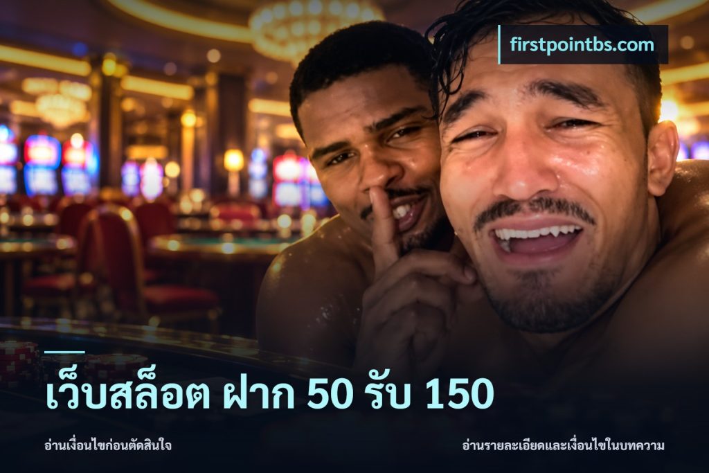 เว็บสล็อต ฝาก 50 รับ 150