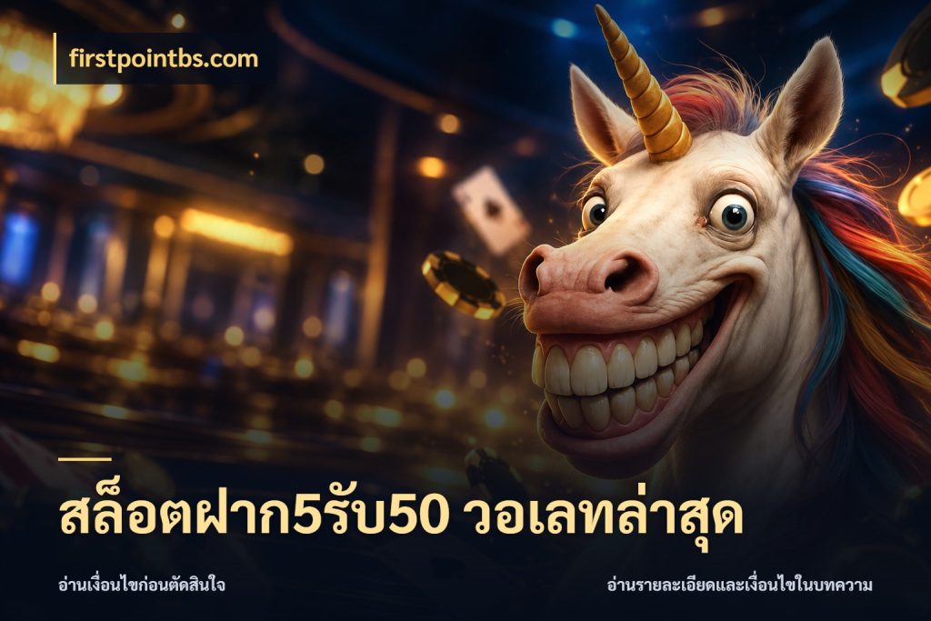 สล็อตฝาก5รับ50 วอเลทล่าสุด จับคู่โบนัสกับสไตล์เกมที่ชอบ สไตล์ firstpointbs.com