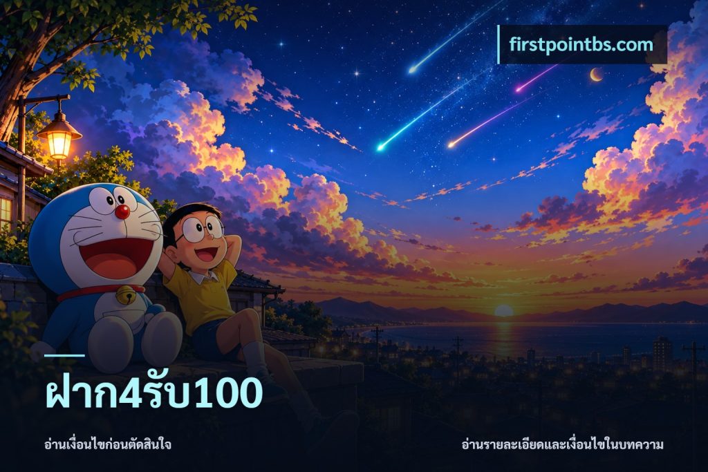 ฝาก4รับ100