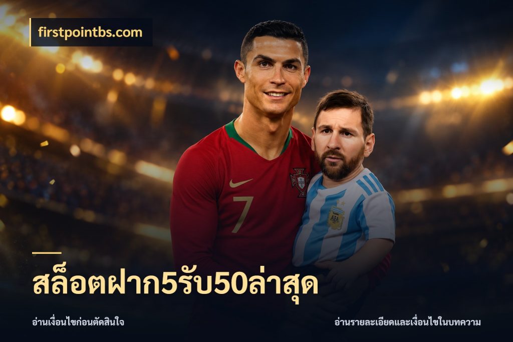 สล็อตฝาก5รับ50ล่าสุด ยอดฝากและยอดรับในมุมของคนชอบลุ้น สไตล์ firstpointbs.com