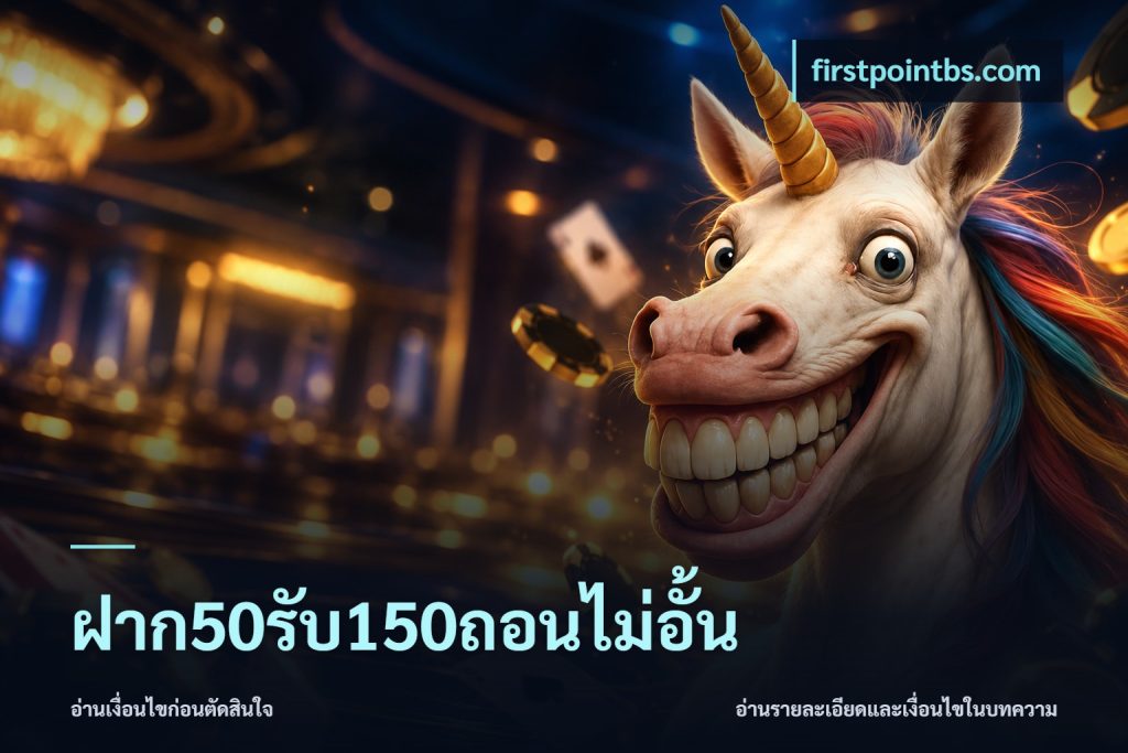 ฝาก50รับ150ถอนไม่อั้น