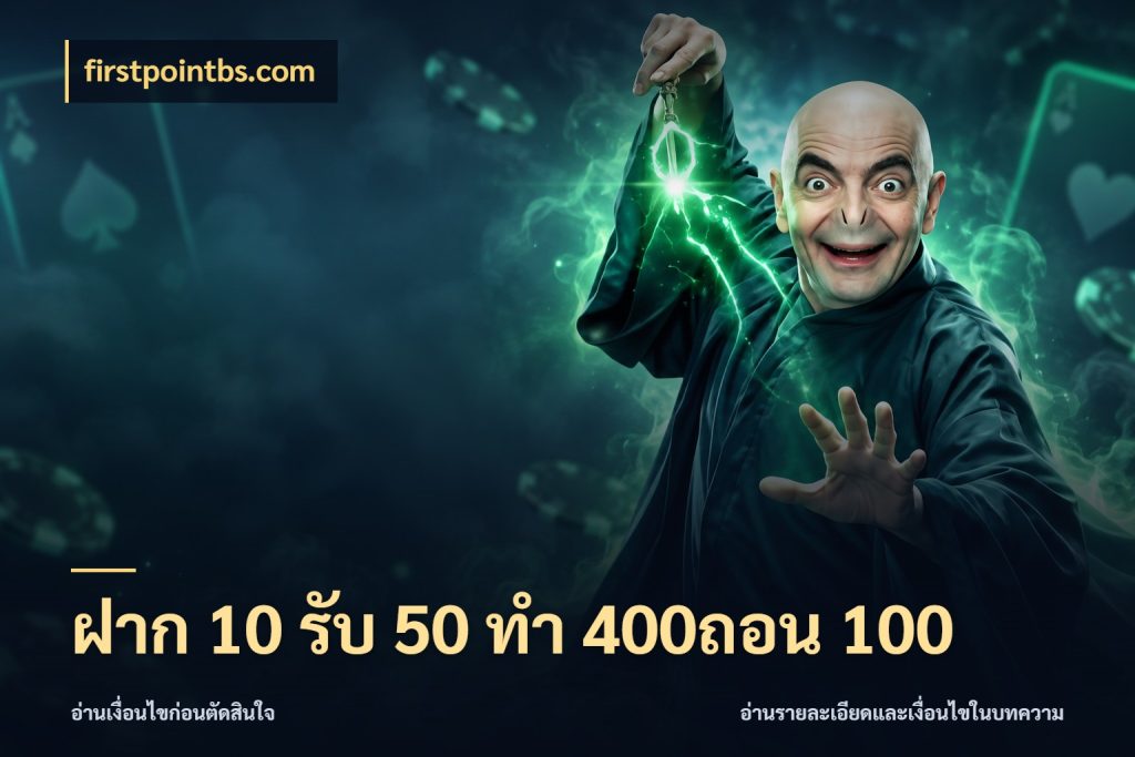 ฝาก 10 รับ 50 ทํา 400ถอน 100 สนุกกับตัวเลือกโปรในสไตล์ของคุณ ในมุม firstpointbs.com