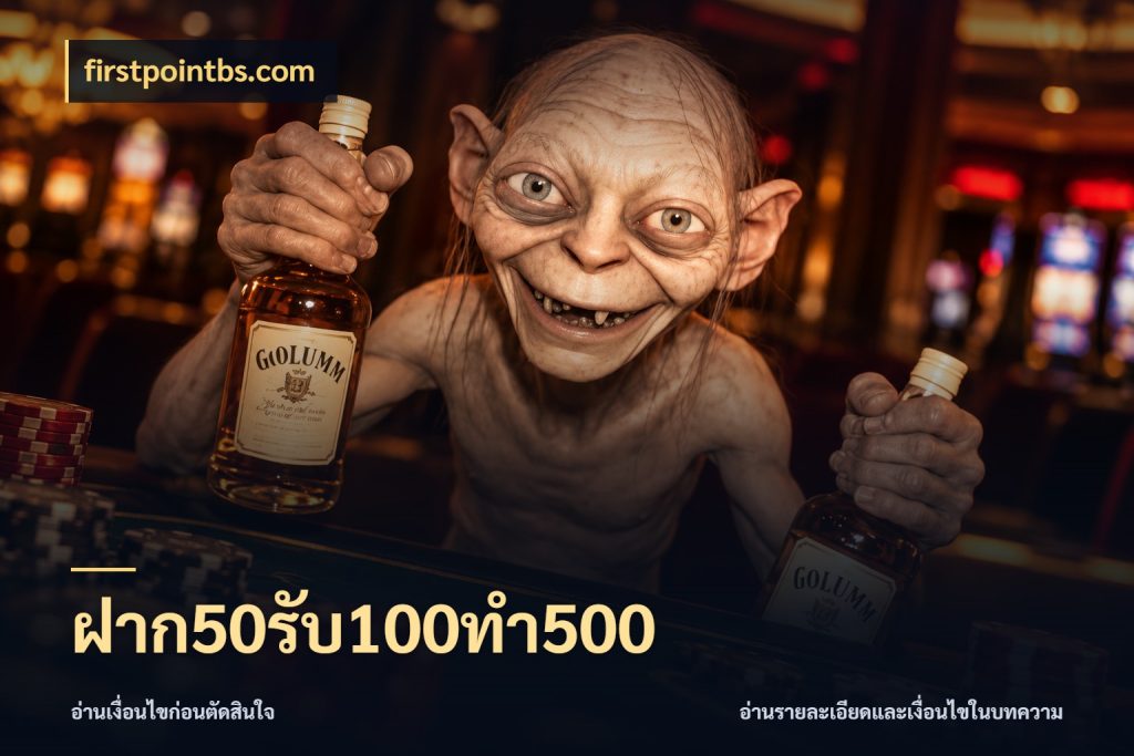 ฝาก50รับ100ทํา500 โปรกับเกมที่ชอบเลือกให้ตรงสไตล์ ในมุม firstpointbs.com