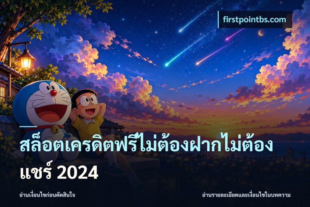 สล็อตเครดิตฟรีไม่ต้องฝากไม่ต้องแชร์ 2024