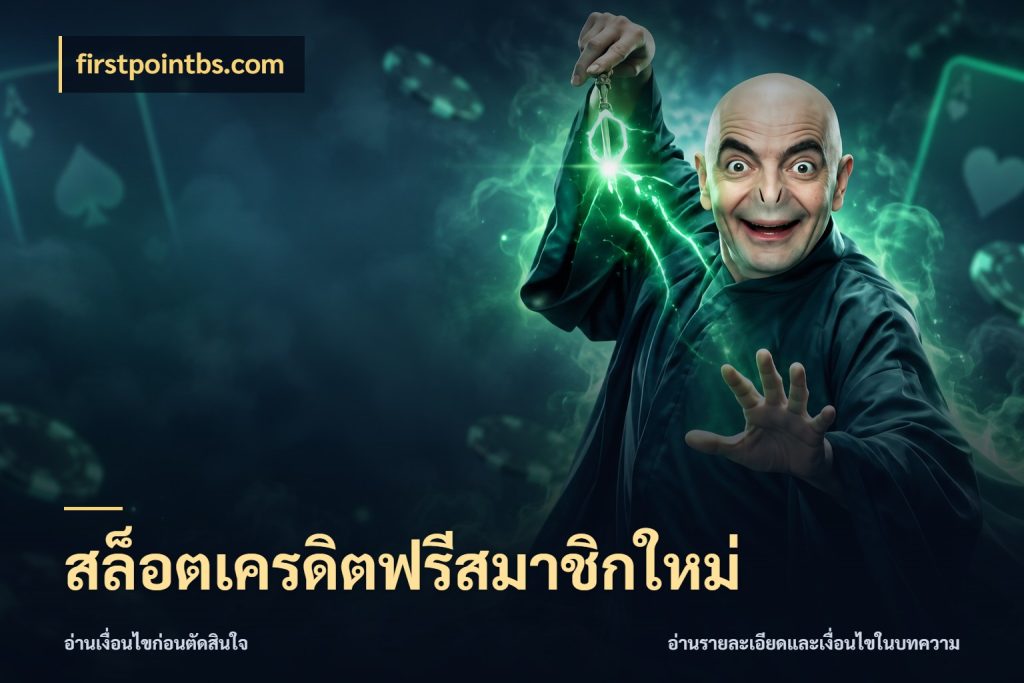 สล็อตเครดิตฟรีสมาชิกใหม่ เลือกสไตล์ความสนุกจากรูปแบบเครดิต ในมุม firstpointbs.com